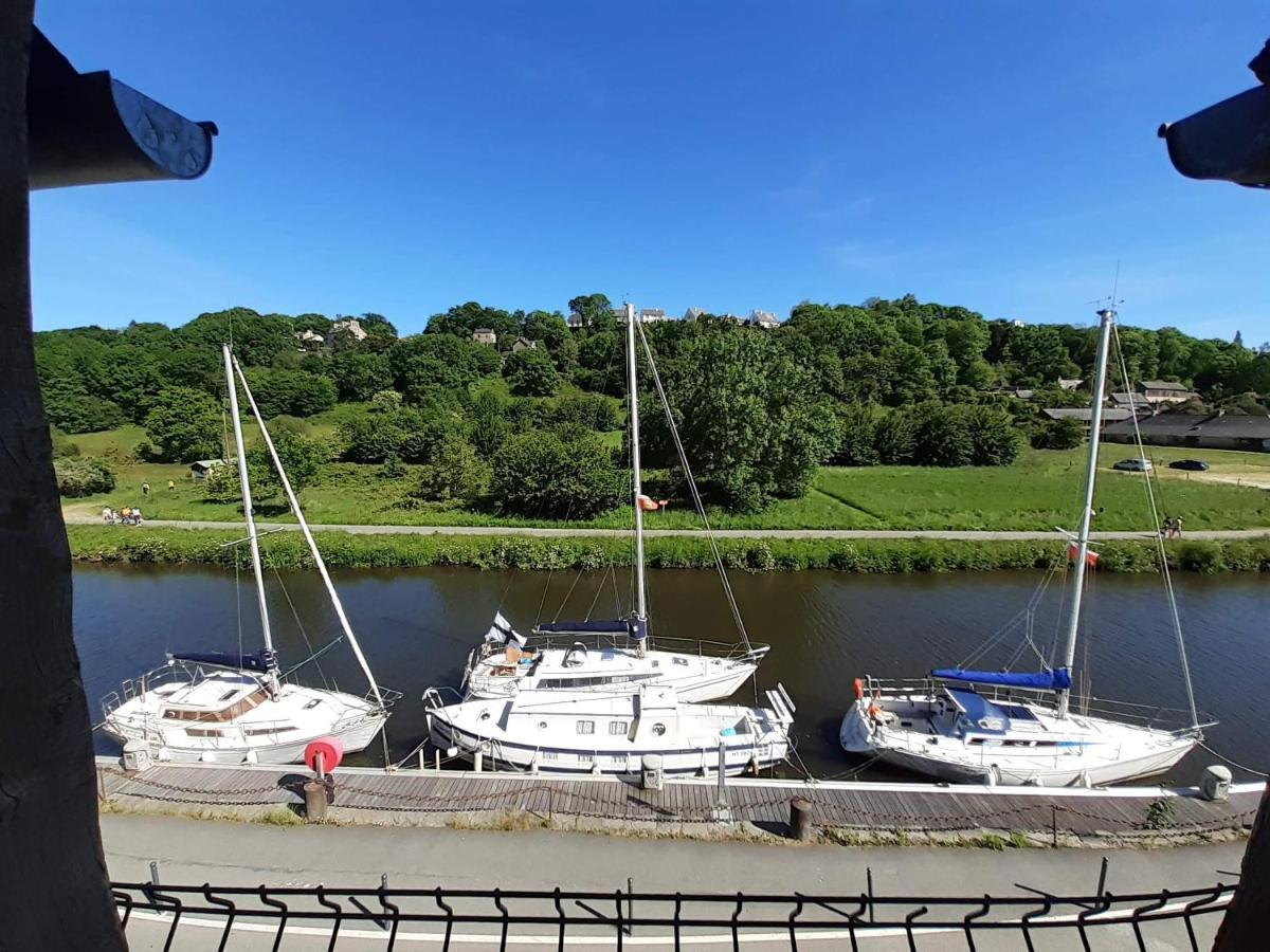 Appartement Vue sur le port de Dinan Extérieur photo